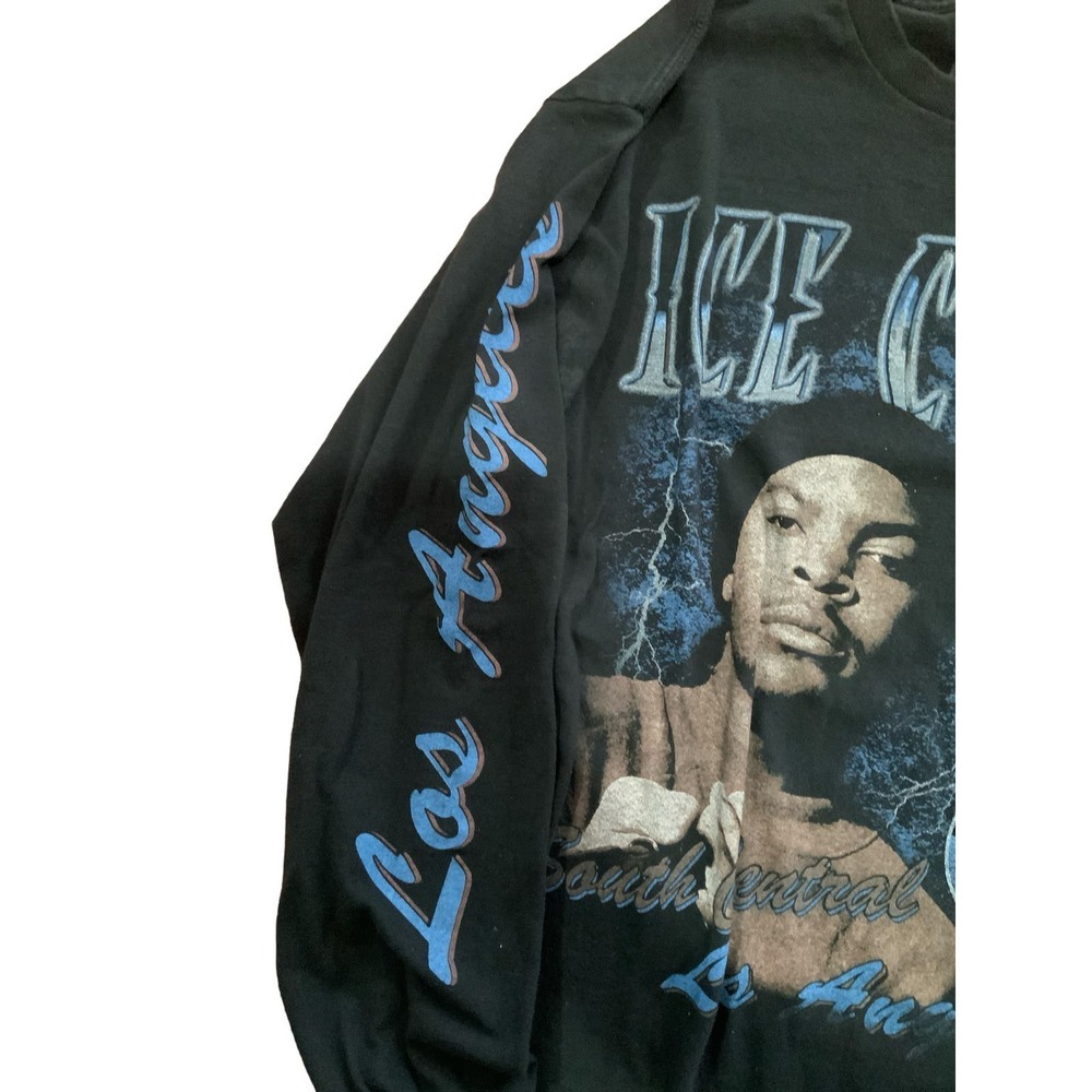✔️Vintage Ice Cube South Central Graphic Long Sleeve Size Large Pre-Owned #1360 - Picture 4 of 5